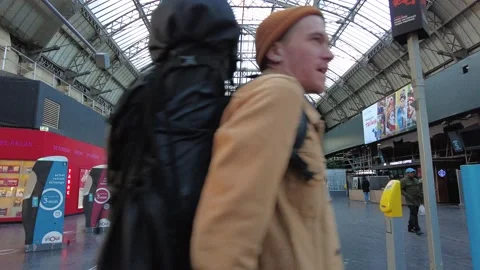 Gare de l'Est , train station in Paris Stock Footage 228573260