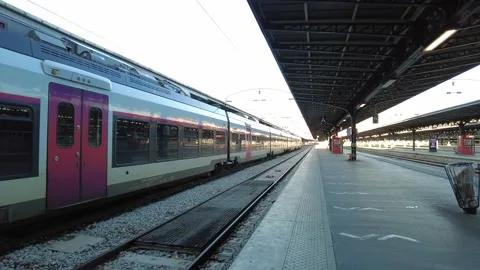 Gare de l'Est , train station in Paris Stock Footage 228574792