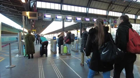 Gare de l'Est , train station in Paris Stock Footage 228580999