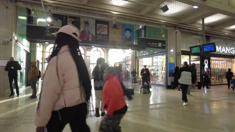 Gare de l'Est , train station in Paris Stock Footage 228585722