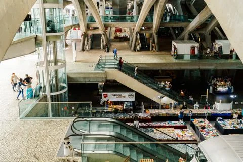 Gare do Oriente (Lisbon Oriente Station) Stock Photos