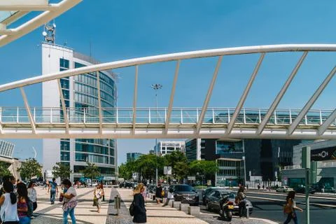Gare do Oriente (Lisbon Oriente Station) Foto stock