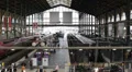 Gare du Nord Paris North Station Departure Arrival Incoming Outgoing Busy Trains HD Footage