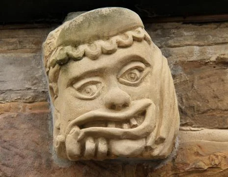 Gargoyle. Foto stock