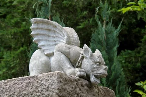 Gargoyle. Stock Photos