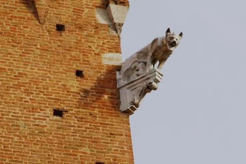 Gargoyle in Pisa Stock Photos