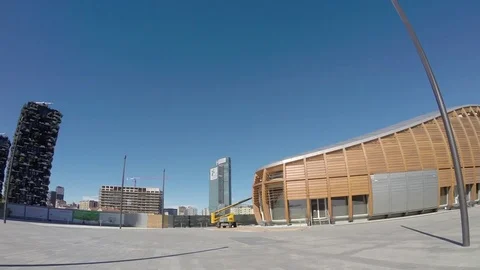 Garibaldi financial district, Milan Video stock 78092220