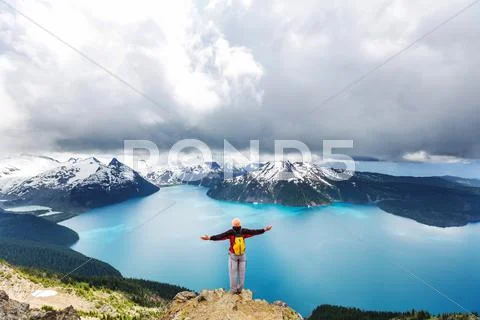 Garibaldi lake Stock Photos