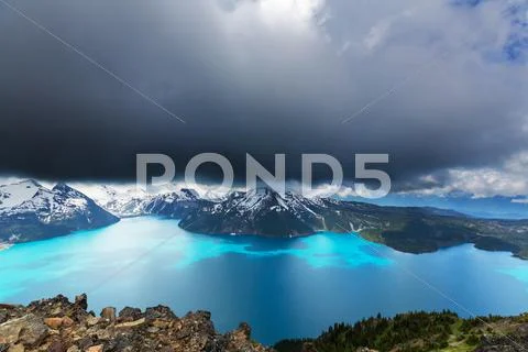 Garibaldi lake Stock Photos
