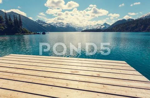 Garibaldi lake Stock Photos