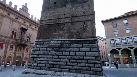 Garisenda tower Stock Footage 92249797