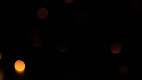 Garland blurred in the side Stock Footage 82006210