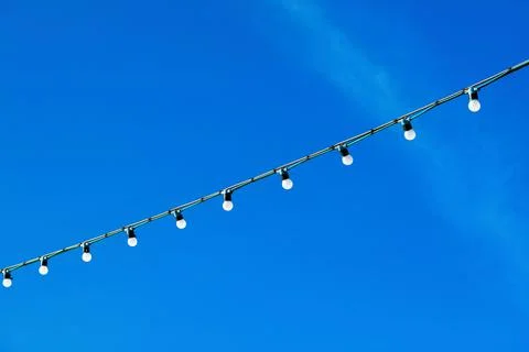 Garland for lighting Stock Photos