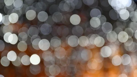 Garland string light bokeh as festive holiday background Stock Footage 266107098