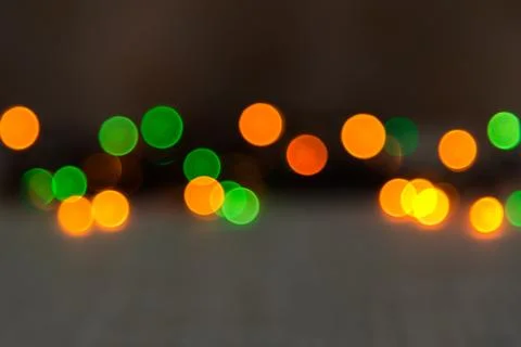 Garlands in the background in the background Stock Photos