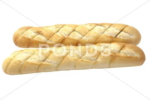 Garlic baguette Stock Photos