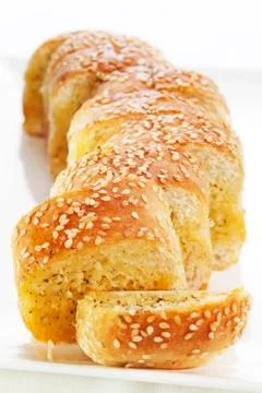 Garlic bread Stock Photos