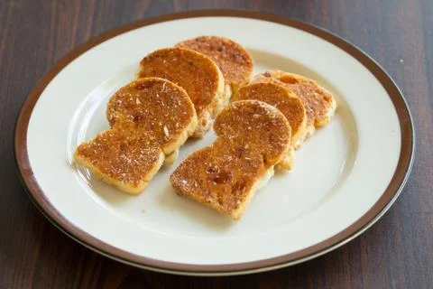 Garlic bread Stock Photos