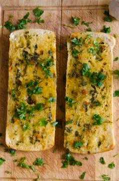 Garlic bread Foto stock