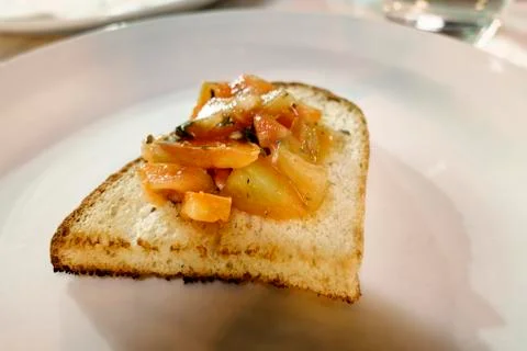 Garlic bread Stock Photos