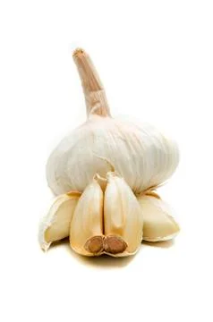 Garlic bulb Stock Photos