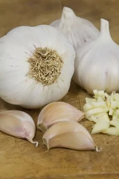 Garlic Bulbs Stock Photos