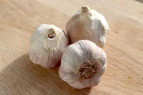 Garlic Bulbs Stock Photos