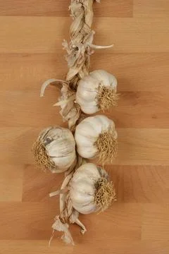 Garlic bulbs Stock Photos