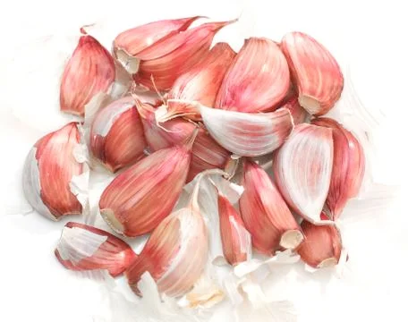 Garlic Cloves Stock Photos