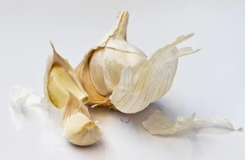 Garlic cloves Foto stock