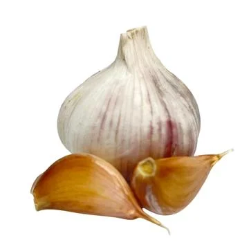 Garlic cloves Stock Photos
