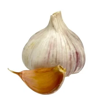 Garlic cloves Stock Photos