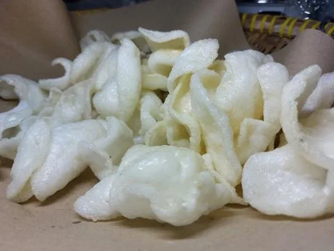 The garlic crackers Stock Photos