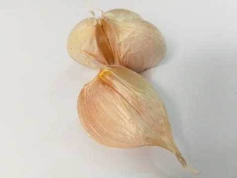 Garlic Elegance Stock Photos