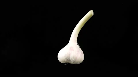 Garlic falling Stock-Footage 231943824