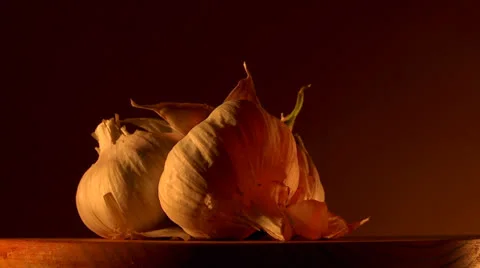 Garlic, food Vidéo 23318068