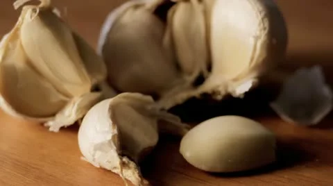 Garlic Stock Footage