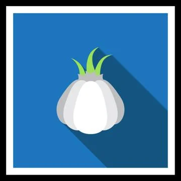 Garlic icon Stock-Illustration