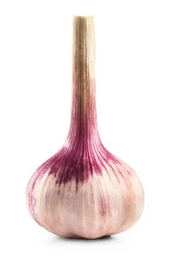 Garlic isolated Foto stock