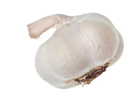 Garlic isolated Foto stock