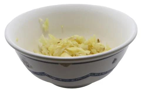 Garlic isolated on white background Stock Photos