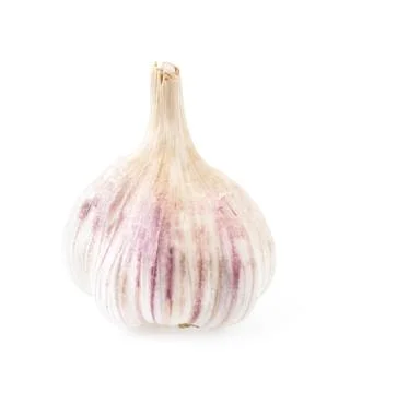 Garlic isolated on white background. 스톡 사진