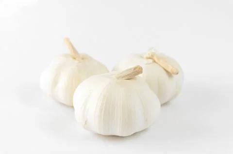 Garlic light up Stock Photos