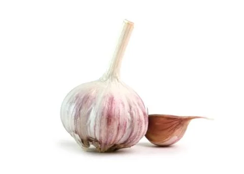 Garlic Foto stock