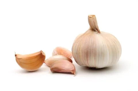 Garlic Foto stock