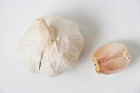 Garlic Foto stock