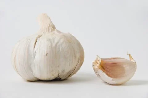 Garlic Foto stock