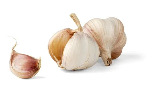 Garlic Foto stock
