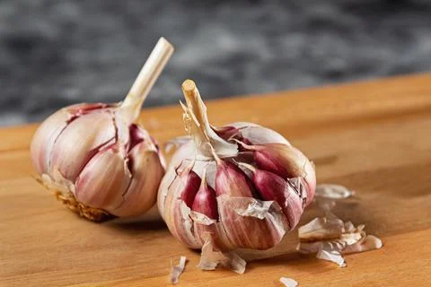 Garlic 库存照片