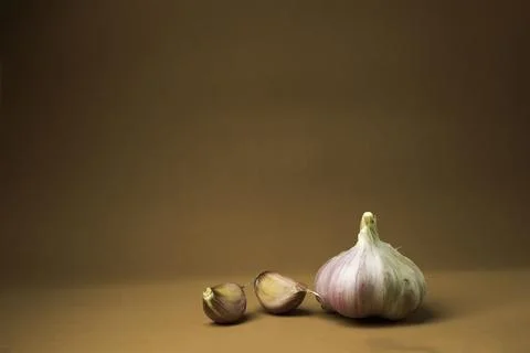 Garlic Foto stock
